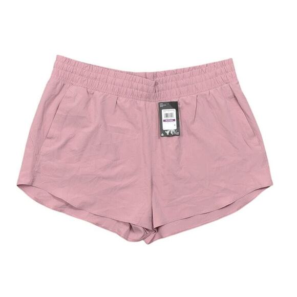 NEW Under Armour Women's 2XL Pink Athletic Shorts NWT Flex Woven Short 3 in - Picture 1 of 8
